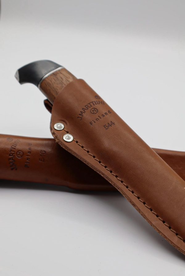 J.Marttiini puukko hopeaheloilla. - Image 3
